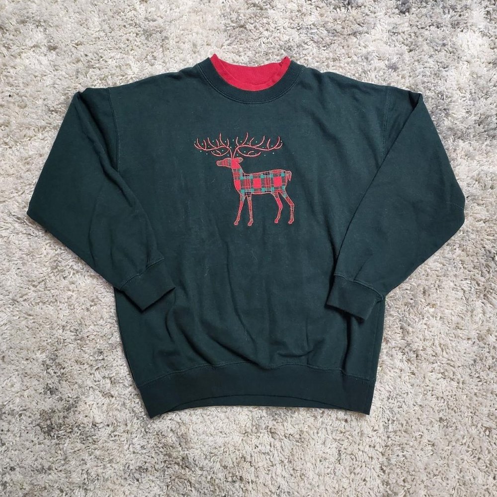 Vintage deer sweater by mc sportswear